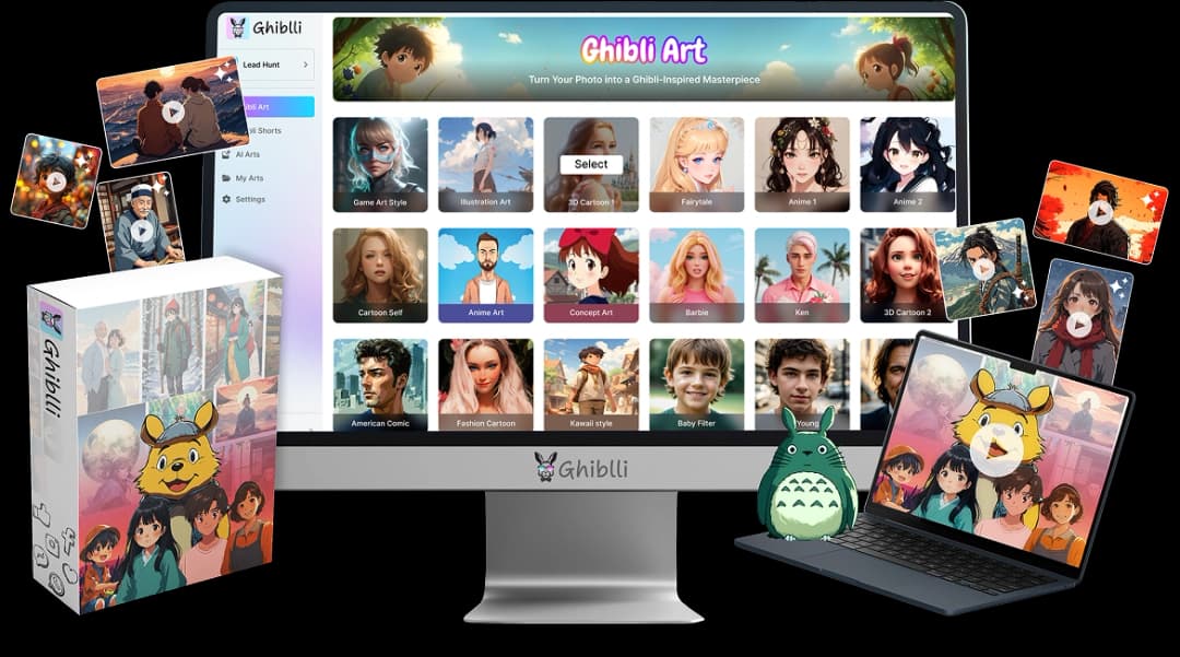Top 5 tools like Ghiblli thumbnail